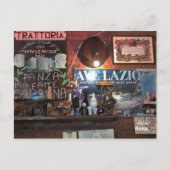 Reis | Italië - Rome Trattoria Briefkaart (Voorkant)