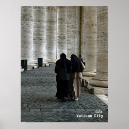 Reis | Italië — Vaticaanstad, St. Peters Square Poster