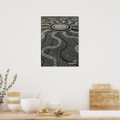 Reis | Italië - Vernazza, Cinque Terre Mosaic Poster (Keuken)