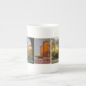 Reis Italy retro  bestemmingshoek Porselein Kop (Voorkant)