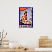 reis Java Bali Indonesia Poster (Keuken)