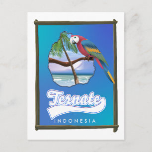 Reis kaart van Nias eiland Indonesië