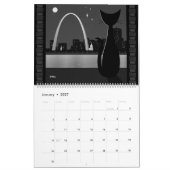 Reis Kat uit het Midden van de Eeuw Kalender (Jan 2027)
