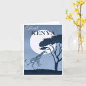 Reis Kenia, Afrika, Kaart (Gele Bloem)