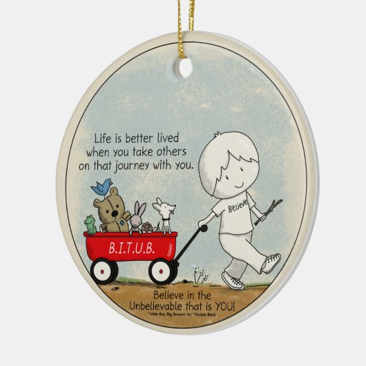 Reis Keramisch Ornament (Links)