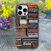 Reis  Koffer Kleurrijke Wanderlust foto Case-Mate iPhone Case