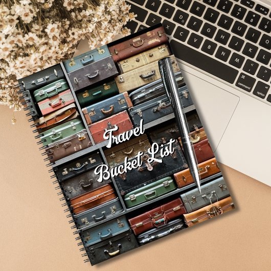 Reis Koffer Kleurrijke Wanderlust Notitieboek