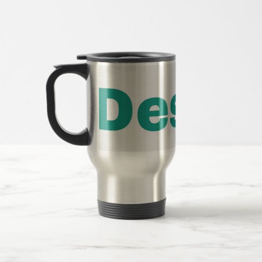 Reis/koffiebeker RVS 0,45l Reisbeker (Links)