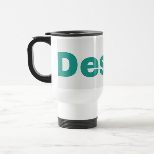 Reis/koffiebeker wit 15oz reisbeker (Links)