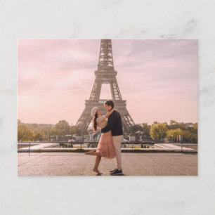 Reis koppel foto ansichtkaart aangepaste ansicht briefkaart