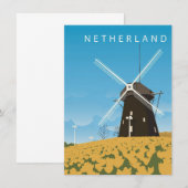 Reis Kunst Nederland Kaart (Voorkant / Achterkant)