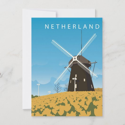 Reis Kunst Nederland Kaart (Voorkant)