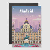 Reis Kunst Reis naar Madrid Spanje (Voorkant / Achterkant)