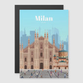 Reis Kunst Reis naar Milaan Italië (Voorkant / Achterkant)