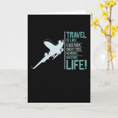 Reis Leven Kaart (Gele Bloem)