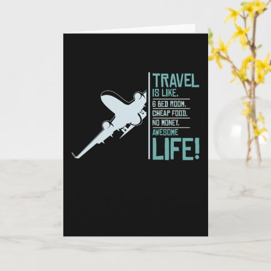 Reis Leven Kaart (Gele Bloem)