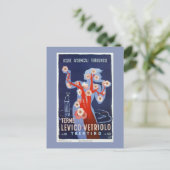  reis Levico Terme Trentino Italiaans Briefkaart (Staand voorkant)