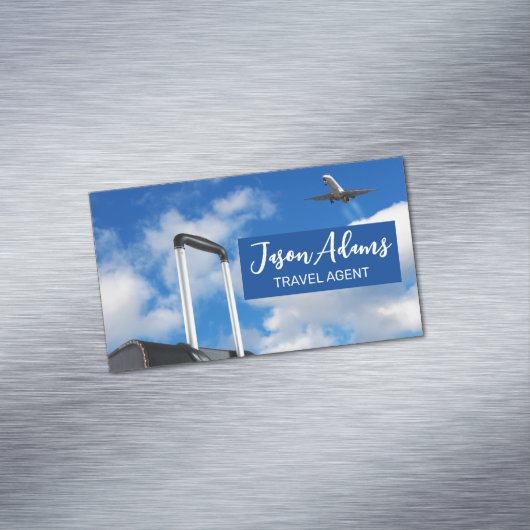 Reis Magnetisch Visitekaartje (Voorbeeld)
