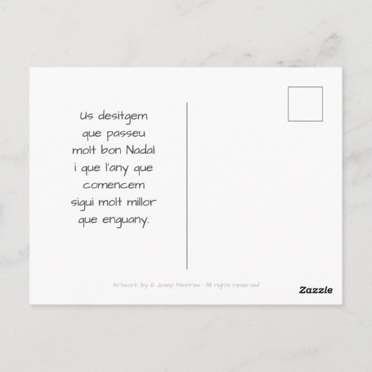 Reis Mags d'Orient Briefkaart (Achterkant)