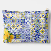 Reis Make-uptas met Mediterraans Thema Etui (Achterkant)
