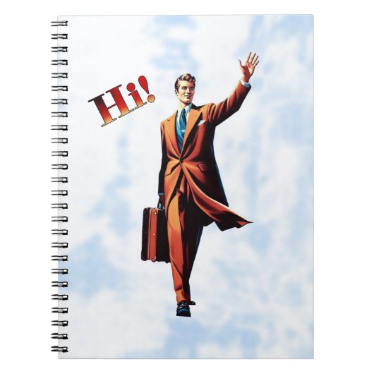 Reis Man Notitieboek (Voorkant)