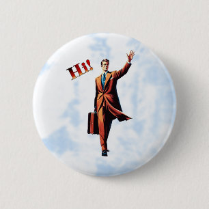 Reis Man Ronde Button 5,7 Cm