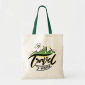 Reis meer Canvas tas (Voorkant)
