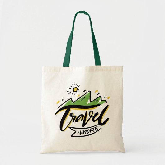 Reis meer Canvas tas (Voorkant)