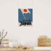 Reis met Air Japan Poster (Keuken)