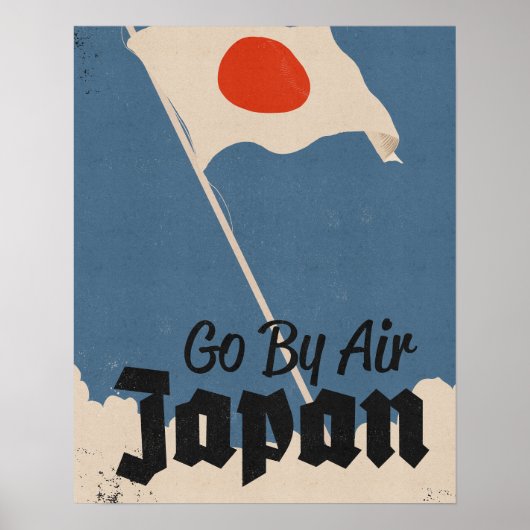 Reis met Air Japan Poster (Voorkant)