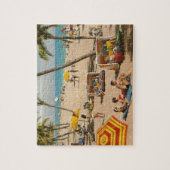 reis met de bus van Retro Florida Legpuzzel (Verticaal)