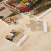 reis met de bus van Retro Florida Legpuzzel (Zijkant)