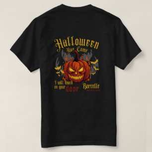 Reis met enge geesten deze Halloween T-shirt