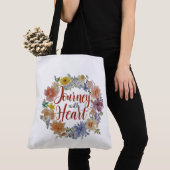 Reis met Hart – Grote Schoudertas Tote Bag (Dichtbij)