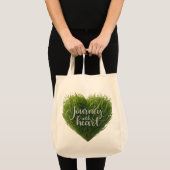 Reis met het hart - Grocery Canvas tas (Voorkant (product))