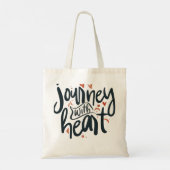 Reis met het hart tote bag (Achterkant)