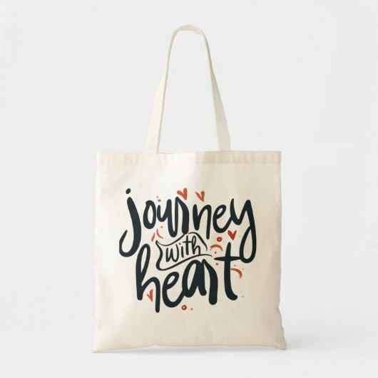 Reis met het hart tote bag (Voorkant)