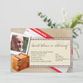 Reis met speciale uitnodigingen - Ideaal voor pens (Staand voorkant)