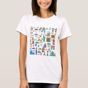 Reis met stijl t-shirt