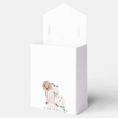 Reis Miss naar Mrs Roze Koffer Bruidsfeest Bedankdoosjes (Geopend)