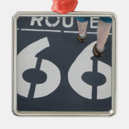 Reis Moedig Metalen Ornament