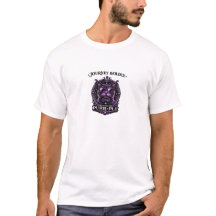 Reis Moedig–Professor Purr-Ple Grafische T-Shirt