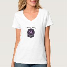 Reis Moedig–Professor Purr-Ple Grafische T-Shirt