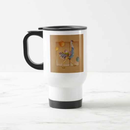 Reis mok - Carousel Struisvogel (Links)