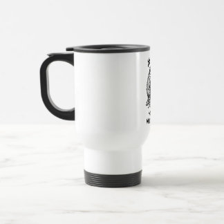 Reis mok: Grumpy Badger Coffee Companion Reisbeker