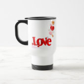 Reis mok 'Love & Hearts' (Links)