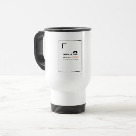 Reis mok 'Silence the Ticker' | Cadeau voor invest
