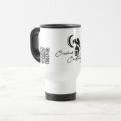 Reis mok van Crooked Crow Crafting (Voorkant links)