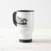 Reis mok Vintage Cycle (Voorkant links)
