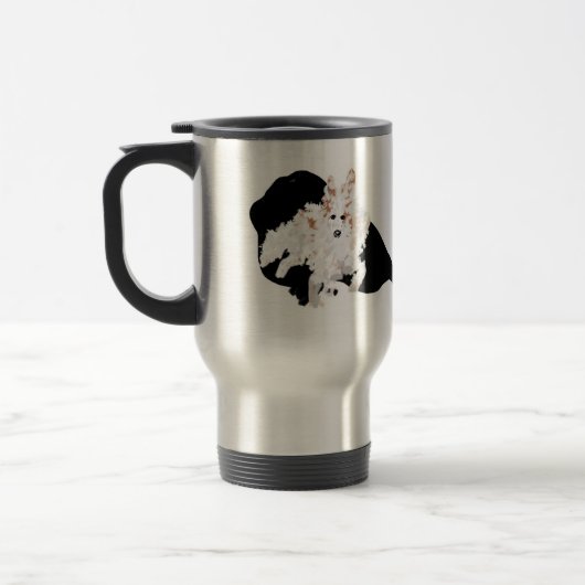 Reis/Mok voor reizigers: dorst Reisbeker (Links)